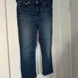 True Religion Dark Blue Ankle Jeans